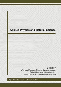 Abbildung von Mekhum / Sangwaranatee | Applied Physics and Material Science | 1. Auflage | 2014 | beck-shop.de