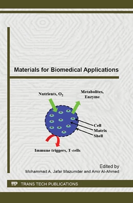 Abbildung von Mazumder / Al-Ahmed | Materials for Biomedical Applications | 1. Auflage | 2014 | beck-shop.de