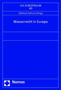 Abbildung von Hofmann | Wasserrecht in Europa | 1. Auflage | 2014 | 60 | beck-shop.de