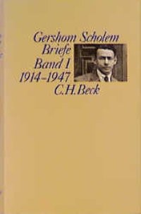 Cover: Scholem, Gershom, 1914-1947