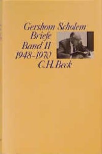 Cover: Scholem, Gershom, 1948-1970