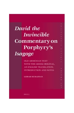 Abbildung von Muradyan | David the Invincible Commentary on Porphyry’s Isagoge | 1. Auflage | 2014 | 137 | beck-shop.de
