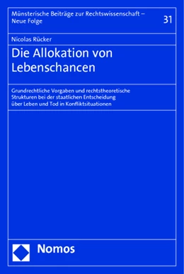 Abbildung von Rücker | Die Allokation von Lebenschancen | 1. Auflage | 2015 | 31 | beck-shop.de
