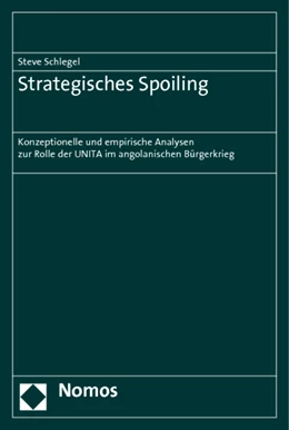 Abbildung von Schlegel | Strategisches Spoiling | 1. Auflage | 2014 | beck-shop.de