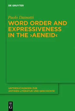 Abbildung von Dainotti | Word Order and Expressiveness in the 