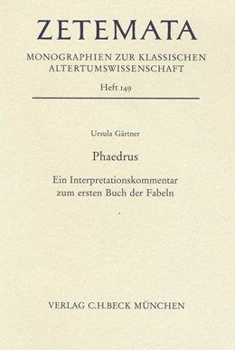 Abbildung von Gärtner, Ursula | Phaedrus | 1. Auflage | 2015 | Heft 149 | beck-shop.de