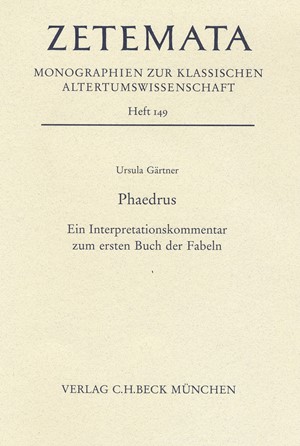 Cover: Ursula Gärtner, Phaedrus
