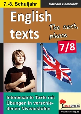Abbildung von Hamblock | English texts - The next, please. / 7.-8. Schuljahr | 1. Auflage | 2015 | beck-shop.de