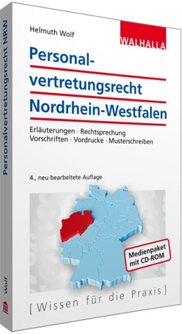 Abbildung von Wolf | Personalvertretungsrecht Nordrhein-Westfalen (mit CD-ROM) | 4. Auflage | 2016 | beck-shop.de