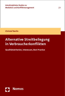 Abbildung von Berlin | Alternative Streitbeilegung in Verbraucherkonflikten | 1. Auflage | 2014 | 3 | beck-shop.de
