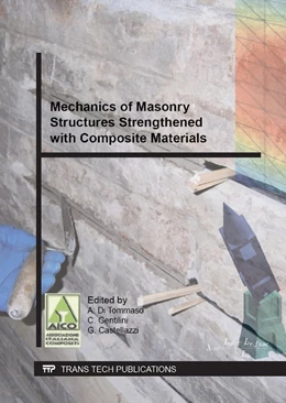 Abbildung von di Tommaso / Gentilini | Mechanics of Masonry Structures Strengthened with Composite Materials | 1. Auflage | 2014 | beck-shop.de