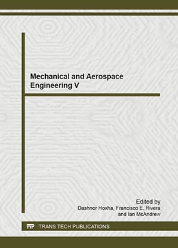 Abbildung von Hoxha / Rivera | Mechanical and Aerospace Engineering V | 1. Auflage | 2014 | beck-shop.de