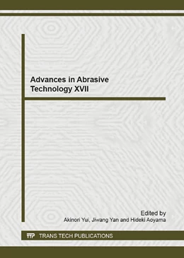 Abbildung von Yui / Yan | Advances in Abrasive Technology XVII | 1. Auflage | 2014 | beck-shop.de