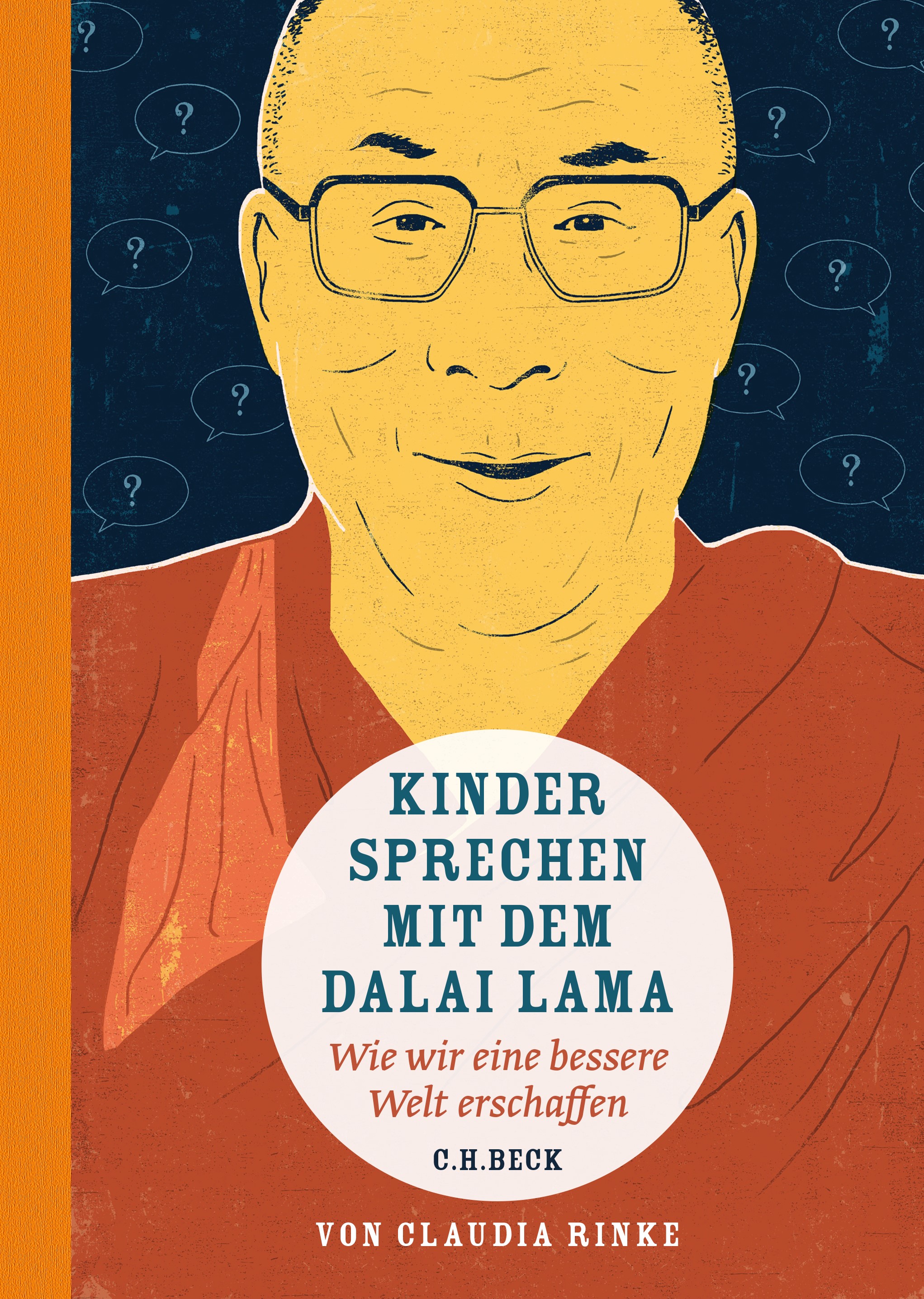Cover: Rinke, Claudia, Kinder sprechen mit dem Dalai Lama