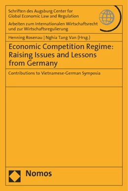 Abbildung von Rosenau / Tang Van (Hrsg.) | Economic Competition Regime: Raising Issues and Lessons from Germany | 1. Auflage | 2014 | 64 | beck-shop.de