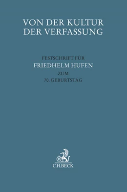 Abbildung von Von der Kultur der Verfassung | 1. Auflage | 2015 | beck-shop.de