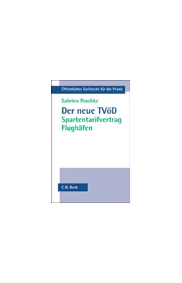 Abbildung von Schmidt-Rudloff | Der neue TVöD - Spartentarifvertrag Flughäfen | 1. Auflage | 2006 | beck-shop.de