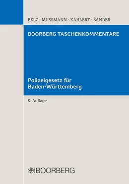 Abbildung von Polizeigesetz für Baden-Württemberg | 8. Auflage | 2015 | beck-shop.de