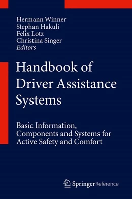 Abbildung von Winner / Hakuli | Handbook of Driver Assistance Systems | 1. Auflage | 2015 | beck-shop.de