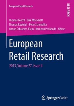 Abbildung von Foscht / Morschett | European Retail Research | 1. Auflage | 2014 | beck-shop.de