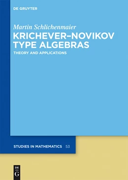 Abbildung von Schlichenmaier | Krichever-Novikov Type Algebras | 1. Auflage | 2014 | beck-shop.de