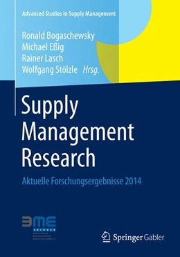 Abbildung von Bogaschewsky / Eßig | Supply Management Research | 1. Auflage | 2014 | beck-shop.de
