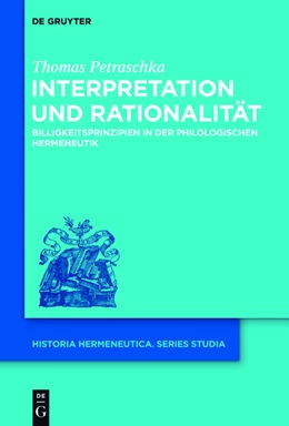 Abbildung von Petraschka | Interpretation und Rationalität | 1. Auflage | 2014 | beck-shop.de
