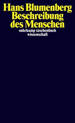 Abbildung von Blumenberg / Sommer | Beschreibung des Menschen | 1. Auflage | 2014 | beck-shop.de