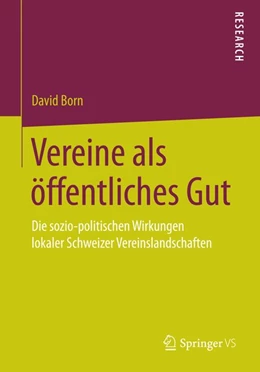 Abbildung von Born | Vereine als öffentliches Gut | 1. Auflage | 2014 | beck-shop.de
