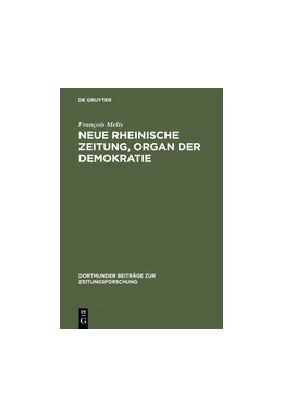 Abbildung von Melis | Neue Rheinische Zeitung, Organ der Demokratie | 1. Auflage | 2014 | beck-shop.de