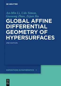 Abbildung von Li / Simon | Global Affine Differential Geometry of Hypersurfaces | 2. Auflage | 2015 | beck-shop.de