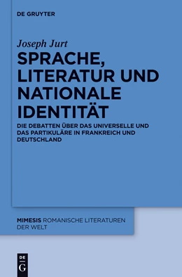 Abbildung von Jurt | Sprache, Literatur und nationale Identität | 1. Auflage | 2014 | beck-shop.de