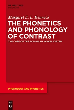 Abbildung von Renwick | The Phonetics and Phonology of Contrast | 1. Auflage | 2014 | beck-shop.de