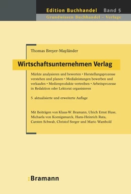 Abbildung von Breyer-Mayländer / Bramann | Wirtschaftsunternehmen Verlag | 5. Auflage | 2014 | beck-shop.de