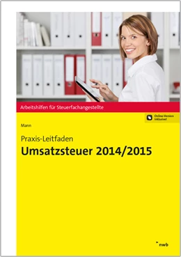 Abbildung von Mann | Praxis-Leitfaden Umsatzsteuer 2015 | 1. Auflage | 2015 | beck-shop.de