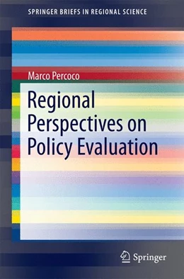 Abbildung von Percoco | Regional Perspectives on Policy Evaluation | 1. Auflage | 2014 | beck-shop.de