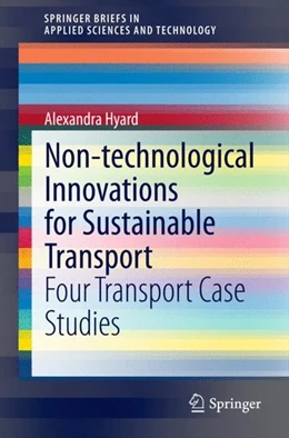 Abbildung von Hyard | Non-technological Innovations for Sustainable Transport | 1. Auflage | 2014 | beck-shop.de