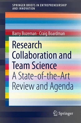Abbildung von Bozeman / Boardman | Research Collaboration and Team Science | 1. Auflage | 2014 | beck-shop.de