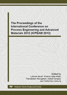 Abbildung von Ismail / Azizli | The Proceedings of the International Conference on Process Engineering and Advanced Materials 2012 (ICPEAM 2012) | 1. Auflage | 2014 | beck-shop.de