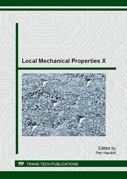 Abbildung von Haušild | Local Mechanical Properties X | 1. Auflage | 2014 | beck-shop.de