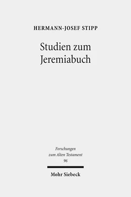 Abbildung von Stipp | Studien zum Jeremiabuch | 1. Auflage | 2015 | 96 | beck-shop.de