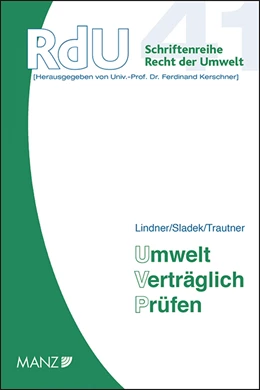 Abbildung von Lindner / Sladek | Umwelt Verträglich Prüfen | 1. Auflage | 2014 | 41 | beck-shop.de