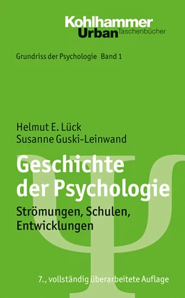 Abbildung von Lück / Guski-Leinwand | Geschichte der Psychologie | 7. Auflage | 2014 | 550 | beck-shop.de