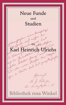Abbildung von Setz | Neue Funde und Studien zu Karl Heinrich Ulrichs | 1. Auflage | 2004 | beck-shop.de