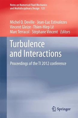 Abbildung von Deville / Estivalezes | Turbulence and Interactions | 1. Auflage | 2014 | beck-shop.de