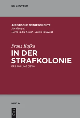 Abbildung von Kafka | In der Strafkolonie | 1. Auflage | 2015 | beck-shop.de