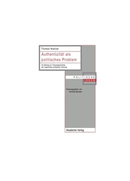 Abbildung von Noetzel | Authentizität als politisches Problem | 1. Auflage | 2014 | beck-shop.de