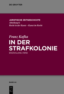 Abbildung von Kafka | In der Strafkolonie | 1. Auflage | 2015 | beck-shop.de