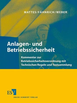 Abbildung von Mattes / Fähnrich | Anlagen- und Betriebssicherheit • ohne Aktualisierungsservice | 1. Auflage | 2023 | beck-shop.de