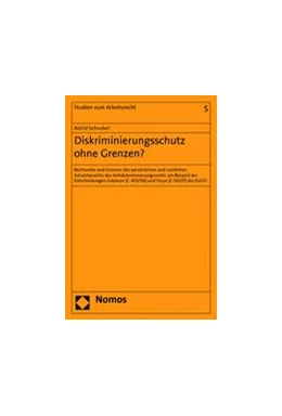 Abbildung von Schnabel | Diskriminierungsschutz ohne Grenzen? | 1. Auflage | 2014 | 5 | beck-shop.de